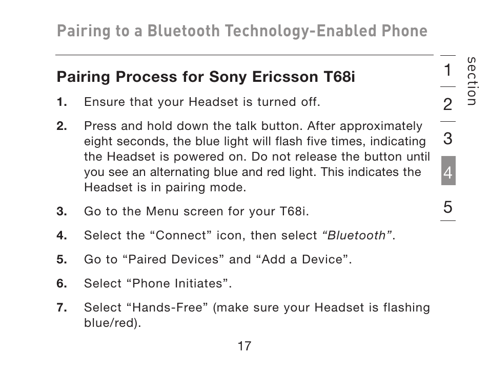 Pairing to a bluetooth technology-enabled phone | HP iPAQ Bluetooth Hands-Free Headset F8T061eaHP User Manual | Page 21 / 208