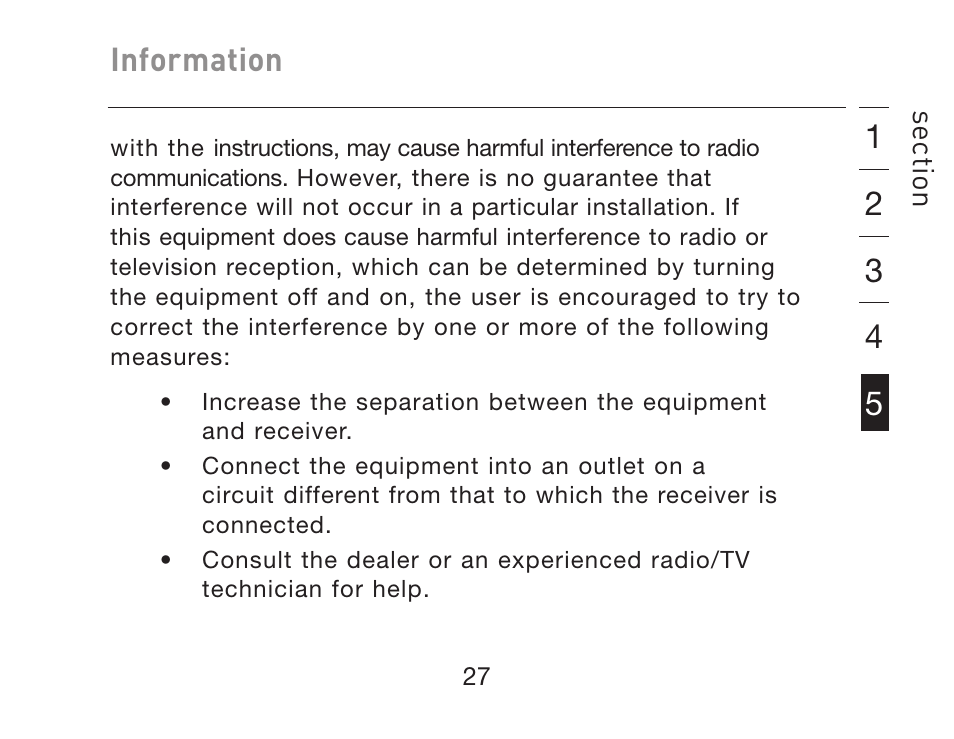 Information | HP iPAQ Bluetooth Hands-Free Headset F8T061eaHP User Manual | Page 31 / 208