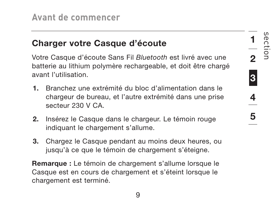 Avant de commencer | HP iPAQ Bluetooth Hands-Free Headset F8T061eaHP User Manual | Page 47 / 208