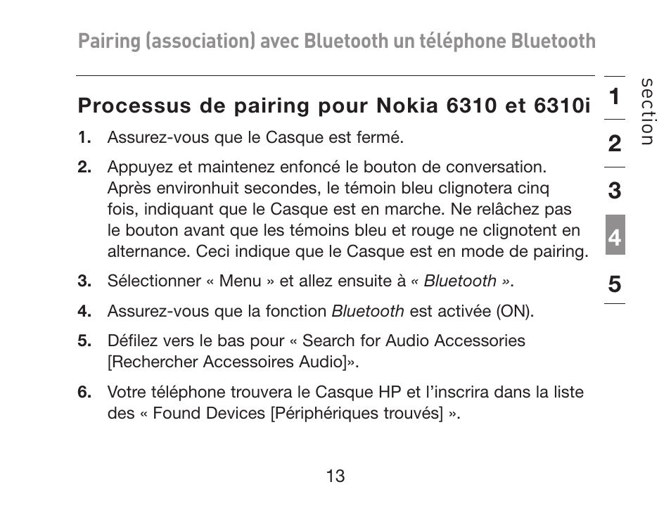 HP iPAQ Bluetooth Hands-Free Headset F8T061eaHP User Manual | Page 51 / 208