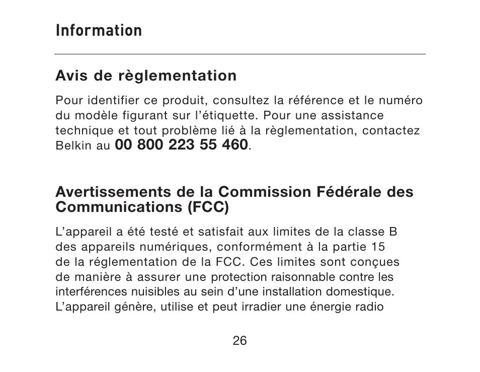 Information | HP iPAQ Bluetooth Hands-Free Headset F8T061eaHP User Manual | Page 64 / 208