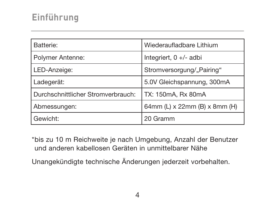 Einführung | HP iPAQ Bluetooth Hands-Free Headset F8T061eaHP User Manual | Page 76 / 208