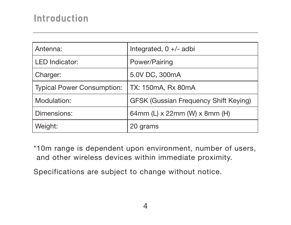 Introduction | HP iPAQ Bluetooth Hands-Free Headset F8T061eaHP User Manual | Page 8 / 208