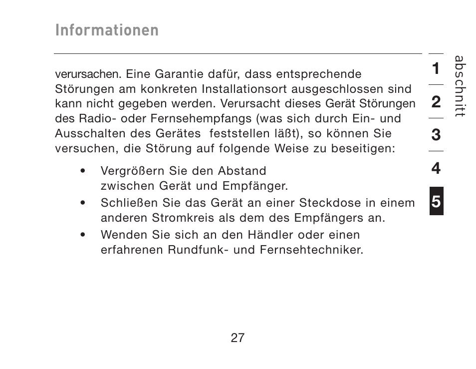 Informationen | HP iPAQ Bluetooth Hands-Free Headset F8T061eaHP User Manual | Page 99 / 208