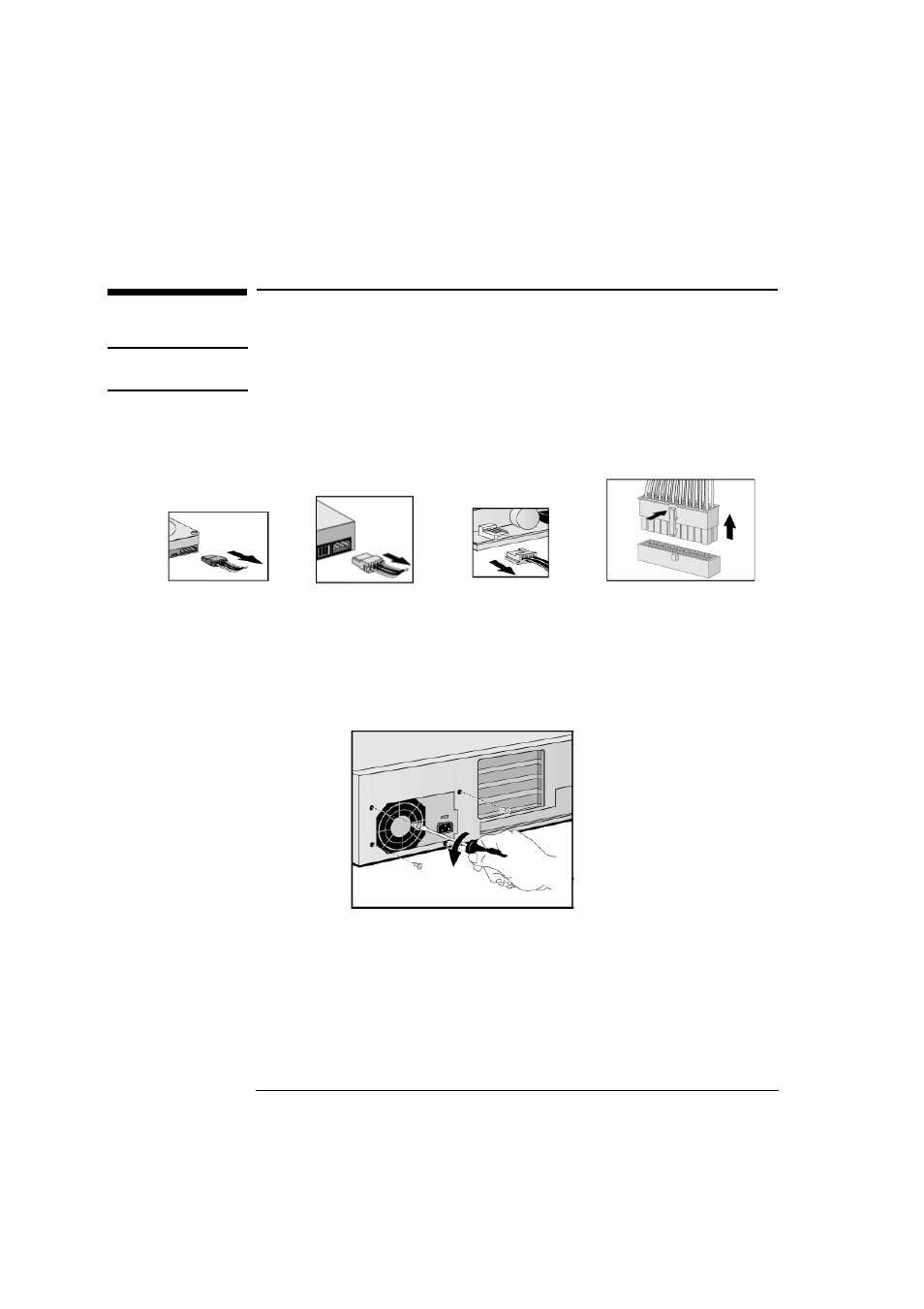 Replacing the power supply | HP VLI 8 PC User Manual | Page 32 / 36