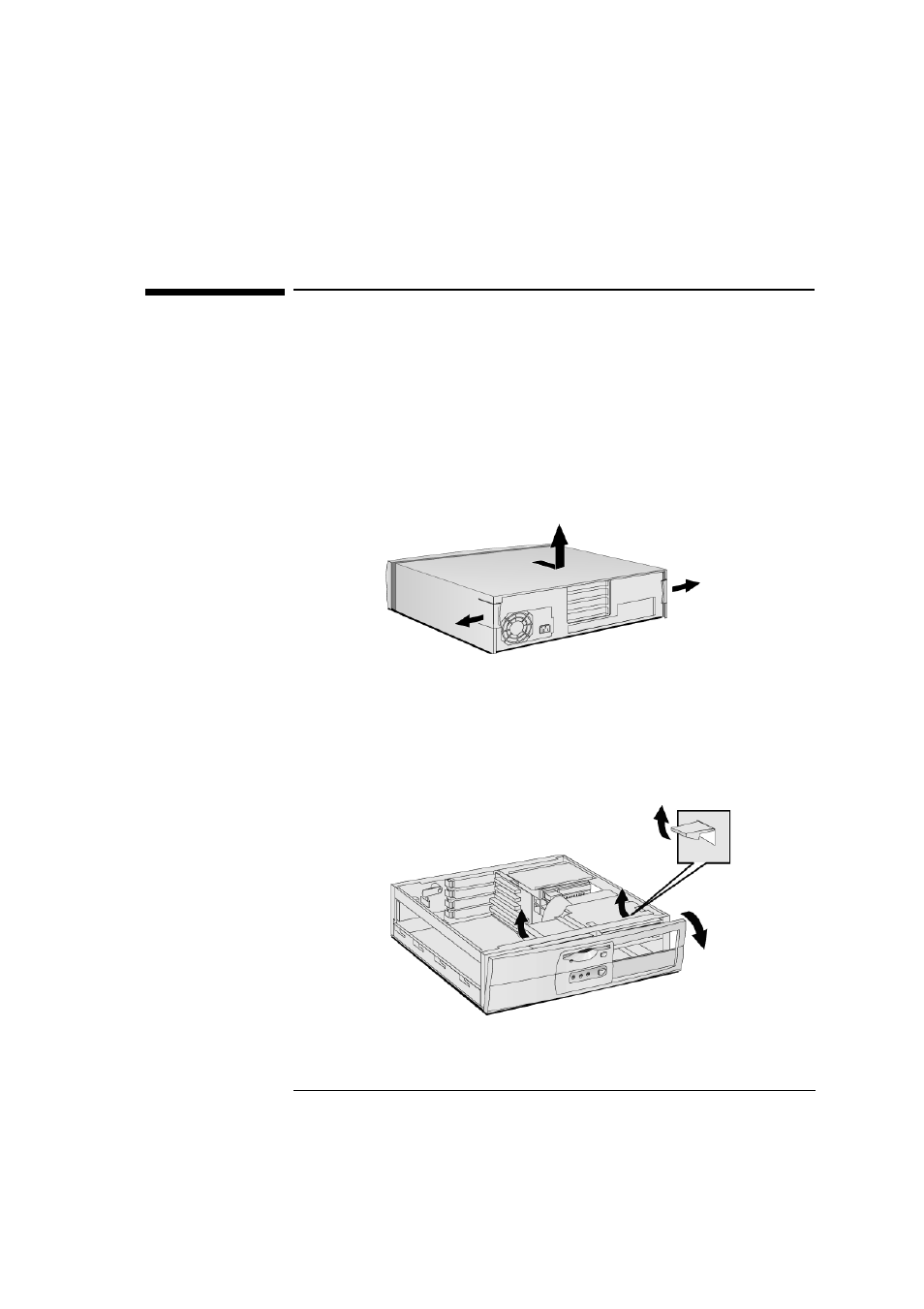 Removing and replacing the cover | HP VLI 8 PC User Manual | Page 9 / 36