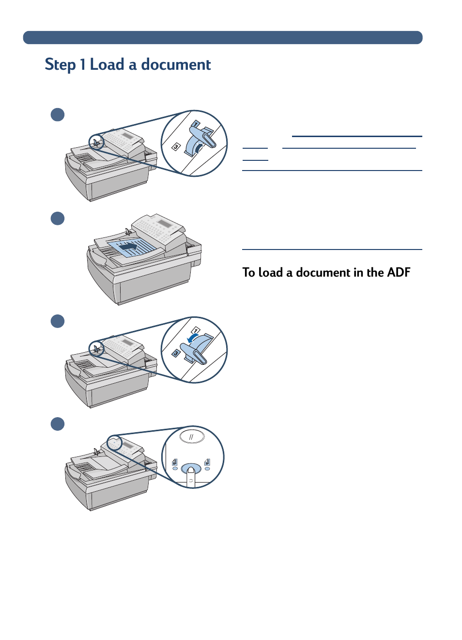 Step 1 load a document | HP 8100C User Manual | Page 19 / 78