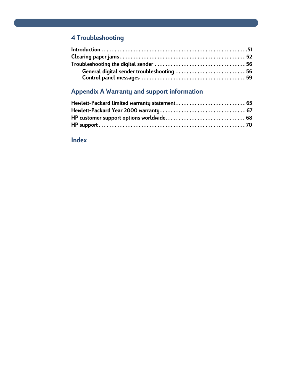 HP 8100C User Manual | Page 5 / 78