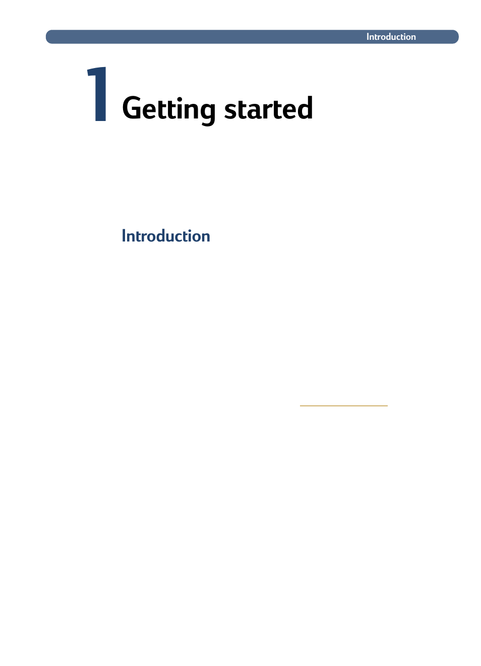 Getting started, Introduction, 1 getting started | HP 8100C User Manual | Page 6 / 78