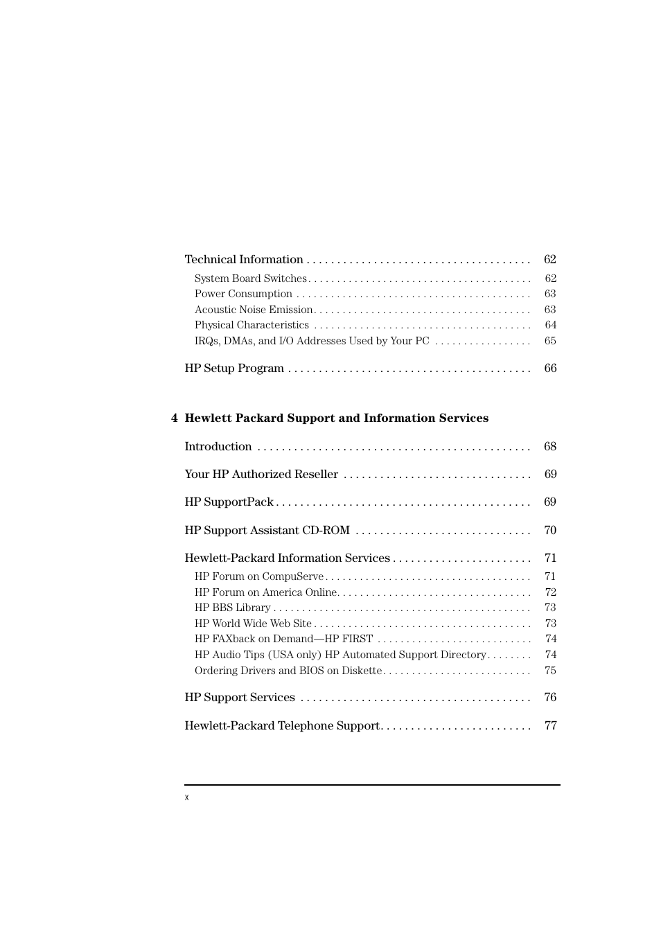 HP 6 User Manual | Page 10 / 112