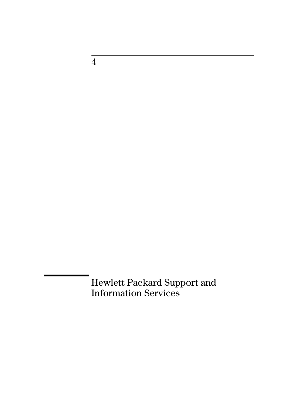 4hewlett packard support and information services | HP 6 User Manual | Page 79 / 112