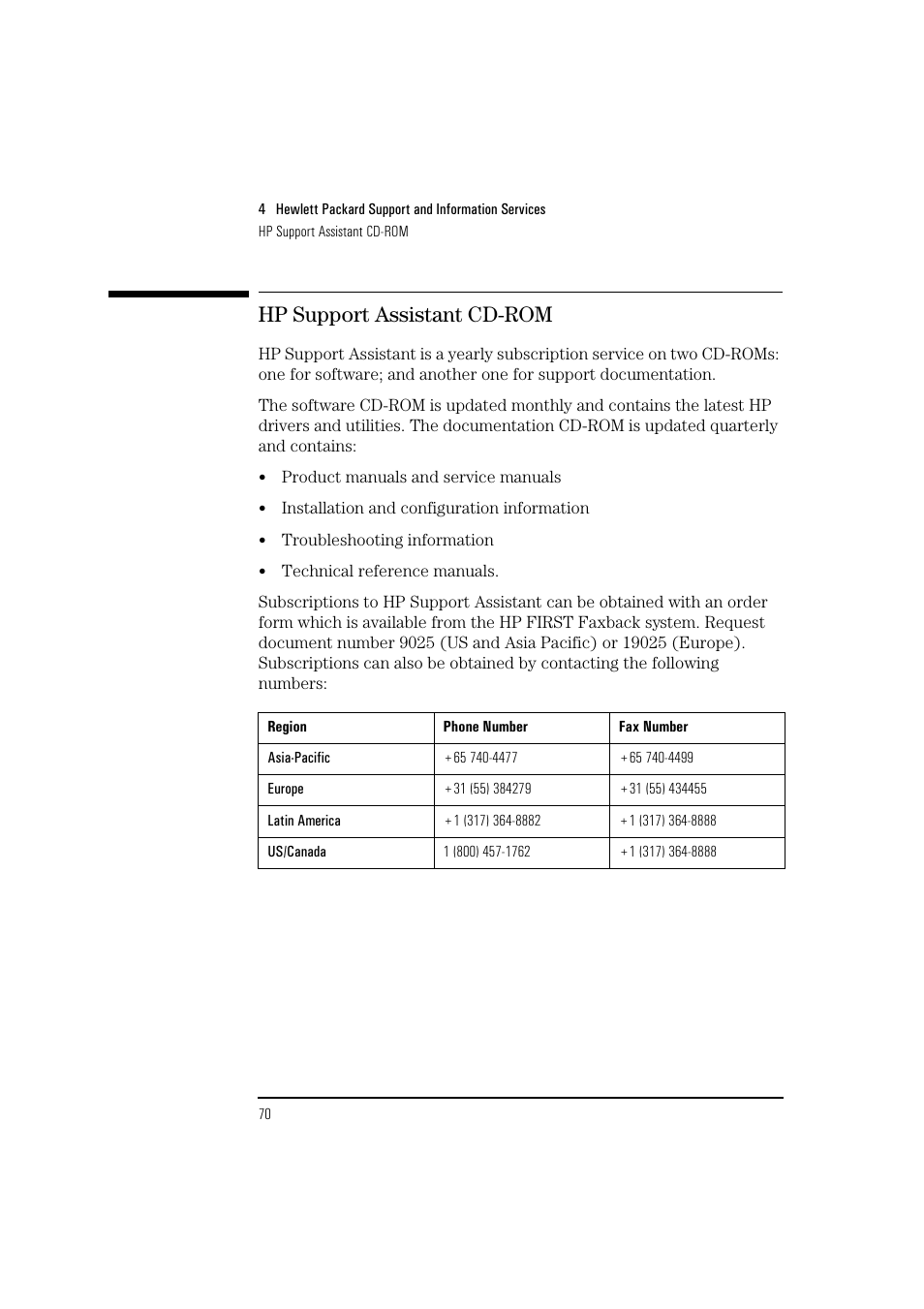 Hp support assistant cd-rom | HP 6 User Manual | Page 82 / 112