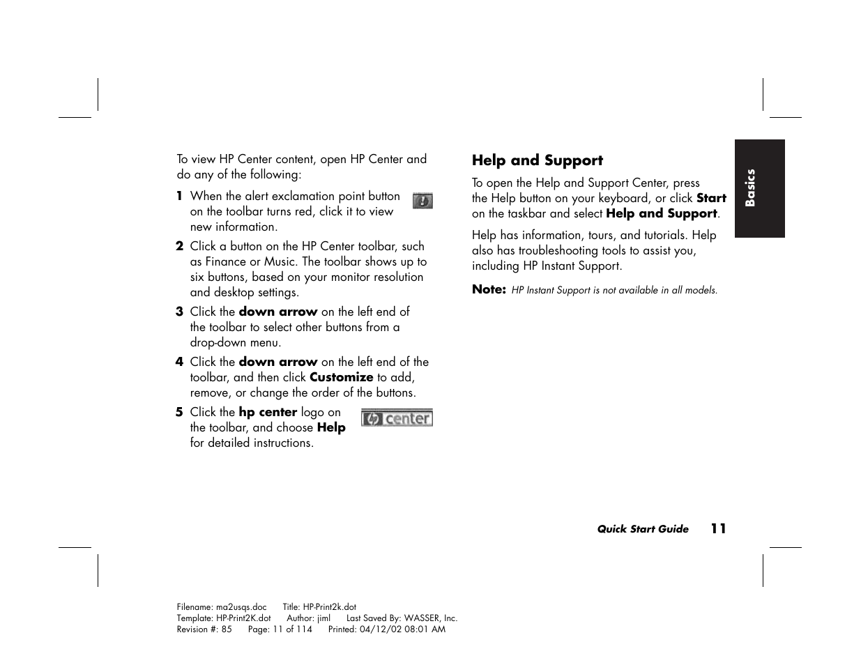 HP Pavilion User Manual | Page 39 / 114