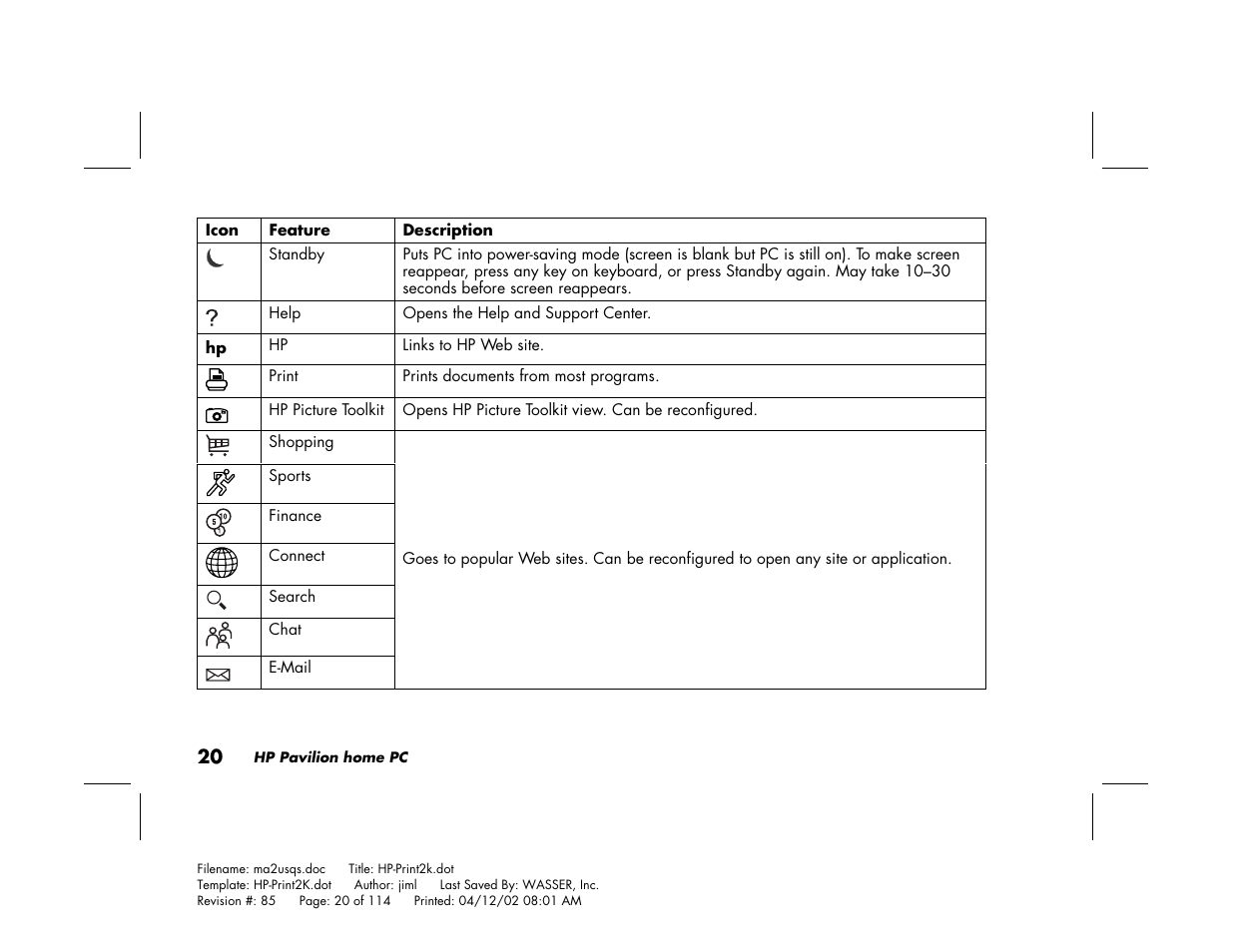 HP Pavilion User Manual | Page 48 / 114