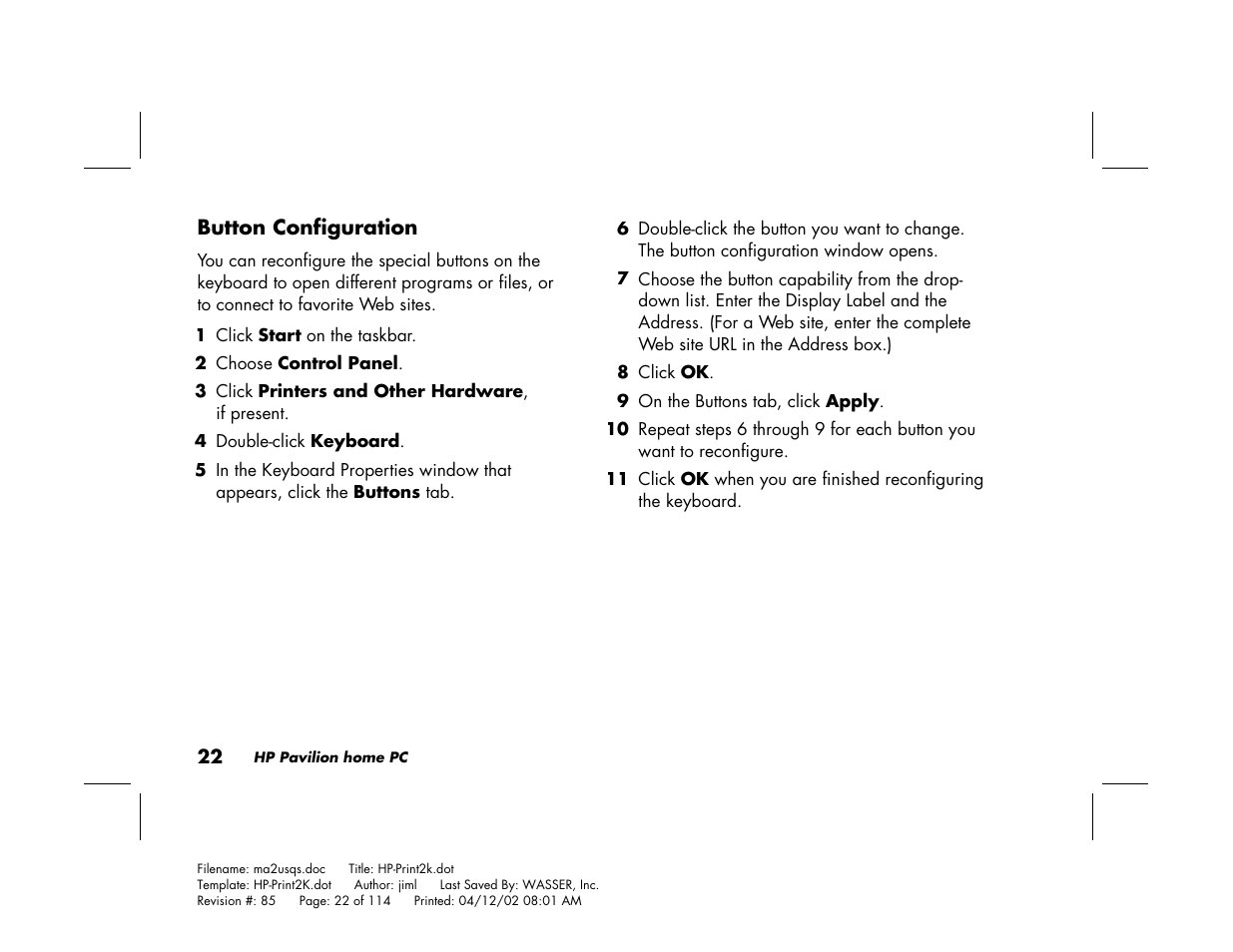 HP Pavilion User Manual | Page 50 / 114