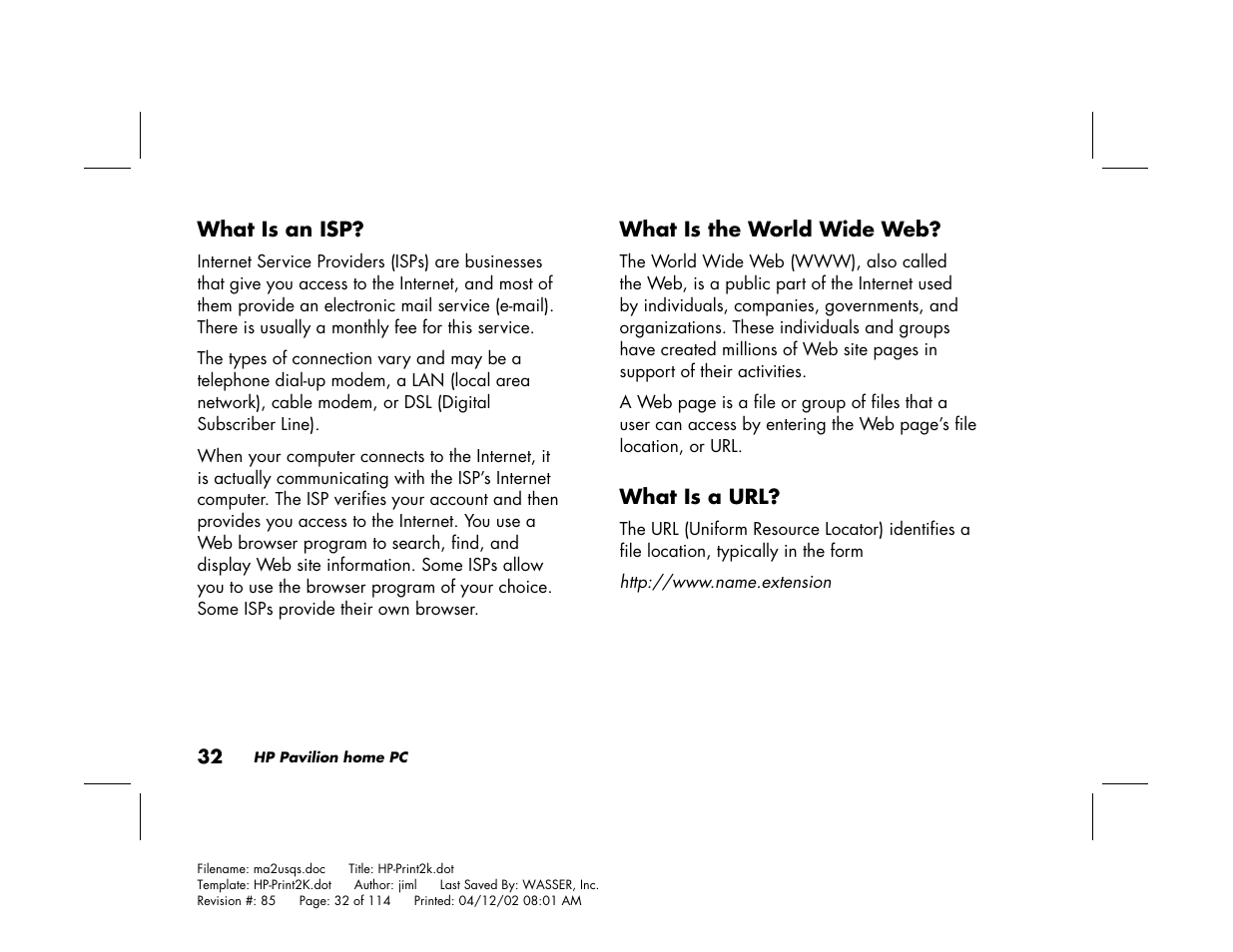HP Pavilion User Manual | Page 60 / 114