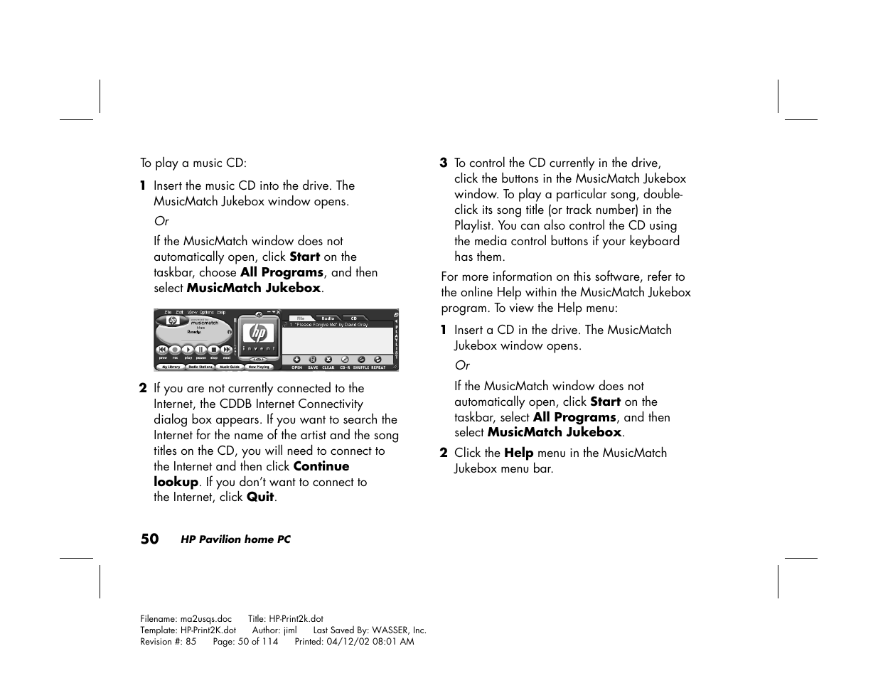 HP Pavilion User Manual | Page 78 / 114
