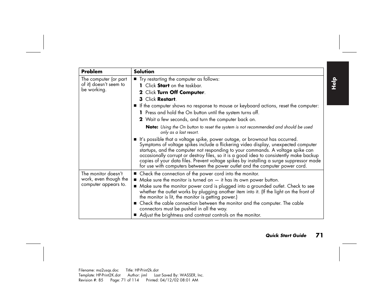 HP Pavilion User Manual | Page 99 / 114