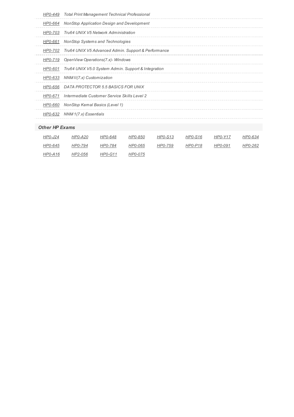 HP HPO-645 User Manual | Page 6 / 6