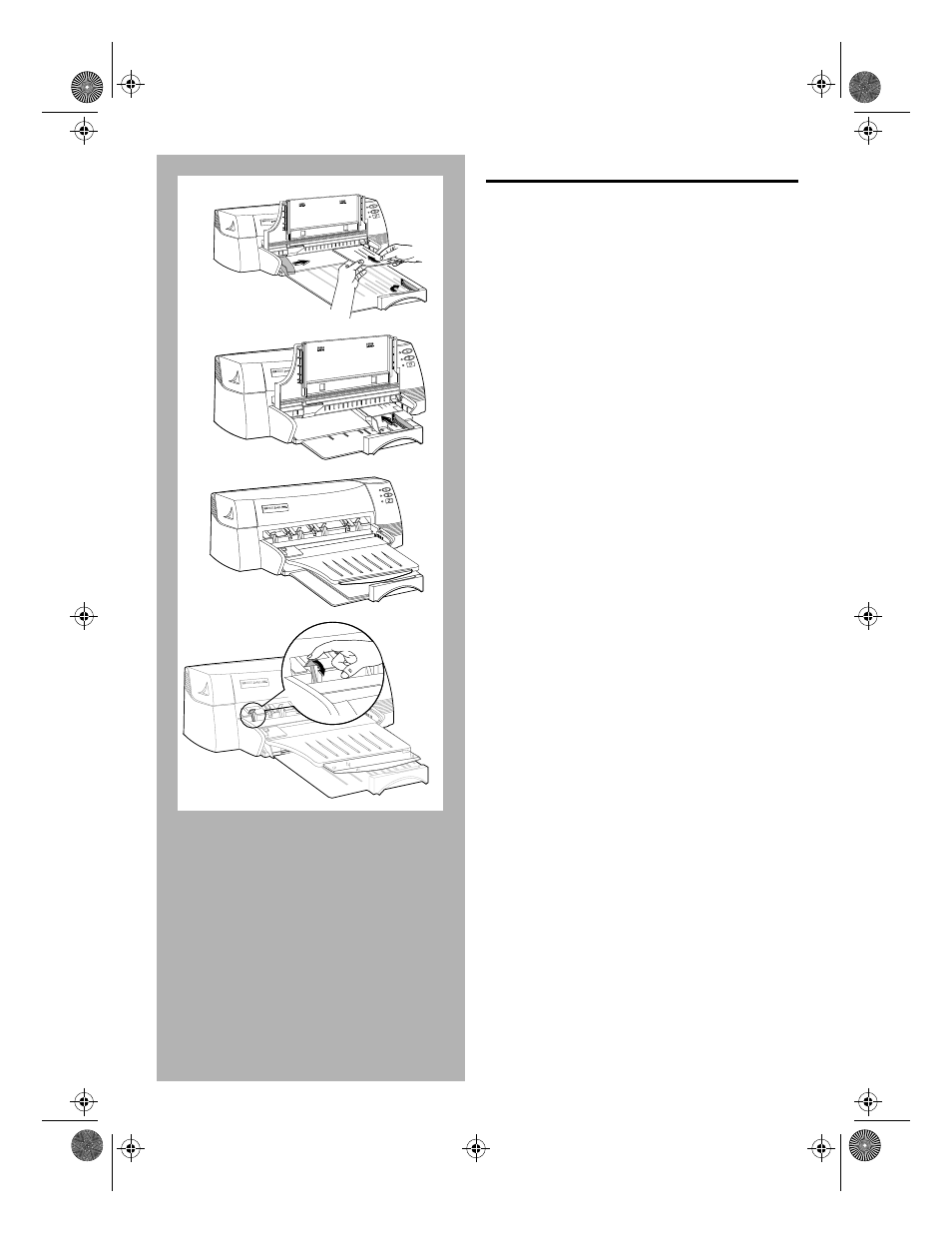 Printing on cards -4, Printing on cards | HP 1000C User Manual | Page 14 / 40
