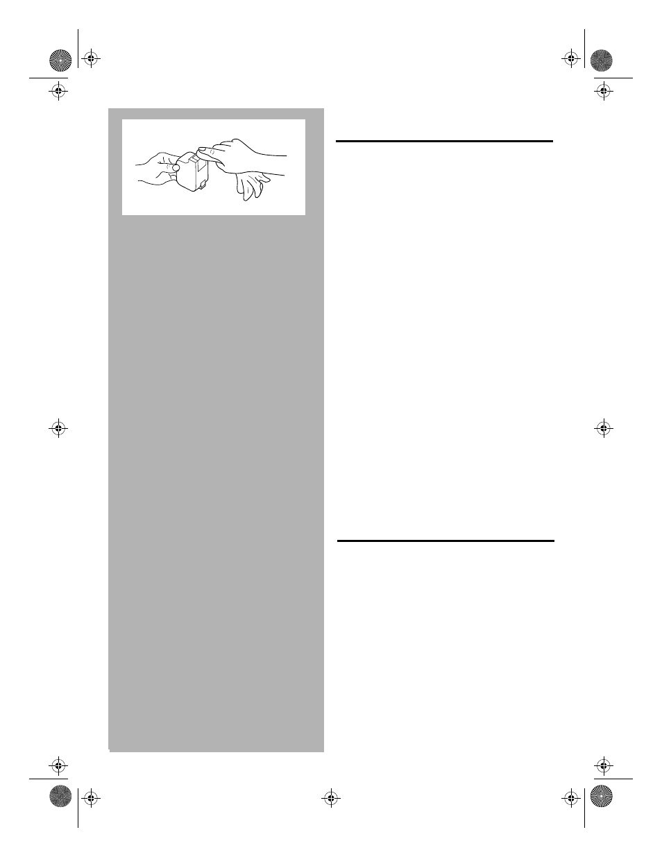 When the ink nozzles are clogged, Testing the printer | HP 1000C User Manual | Page 30 / 40