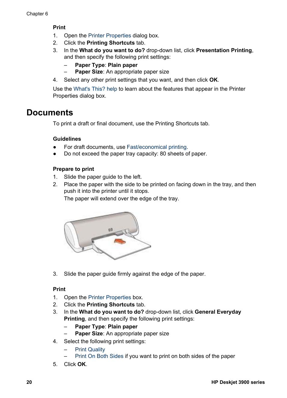 Documents | HP 3900 series User Manual | Page 22 / 72