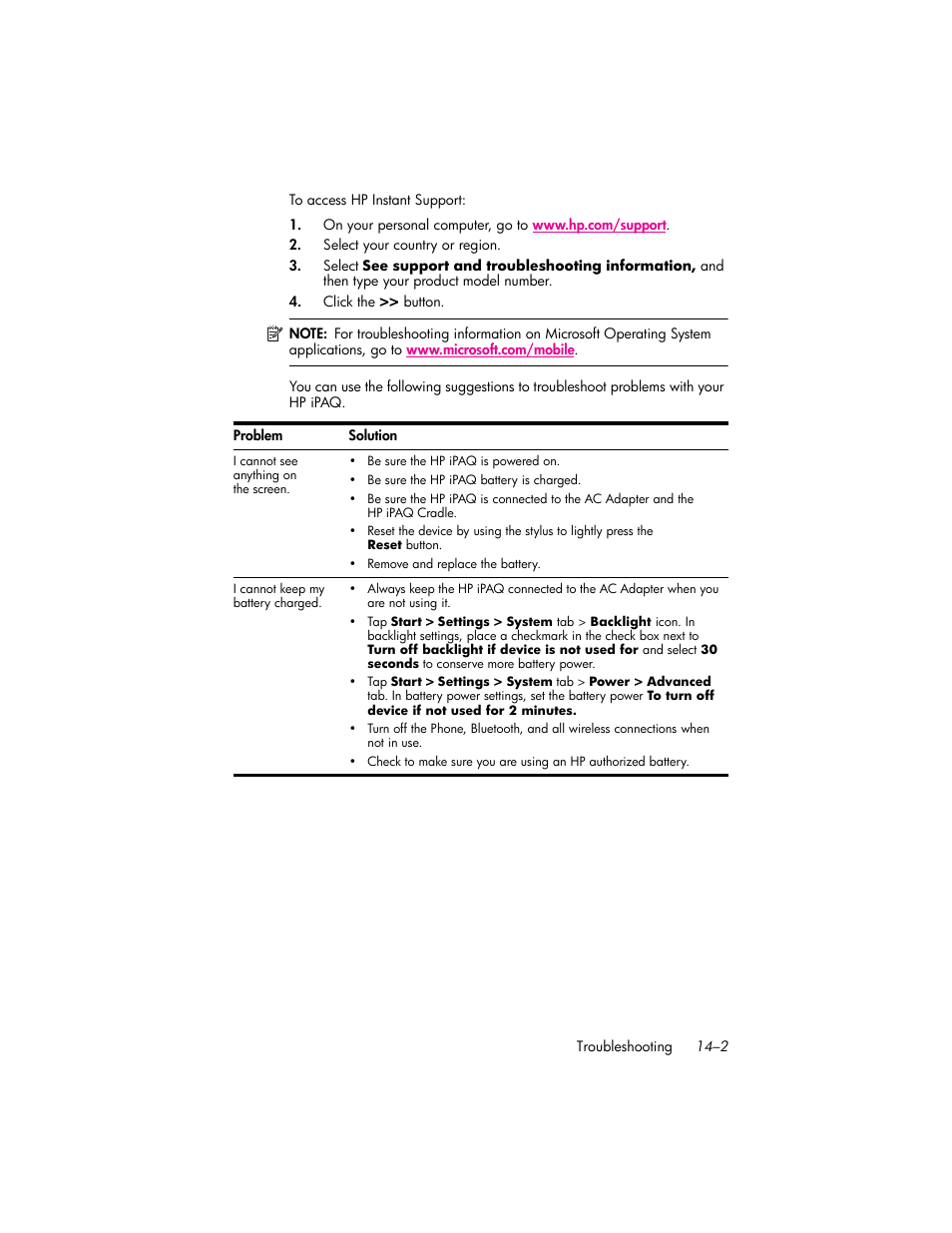 HP iPAQ hw6500 User Manual | Page 144 / 170