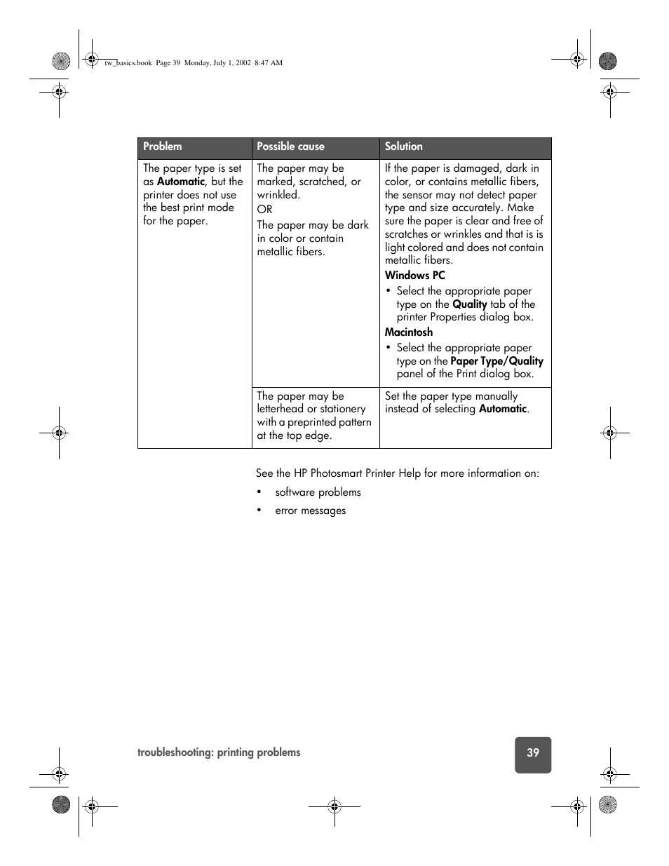 HP 7150 User Manual | Page 43 / 48