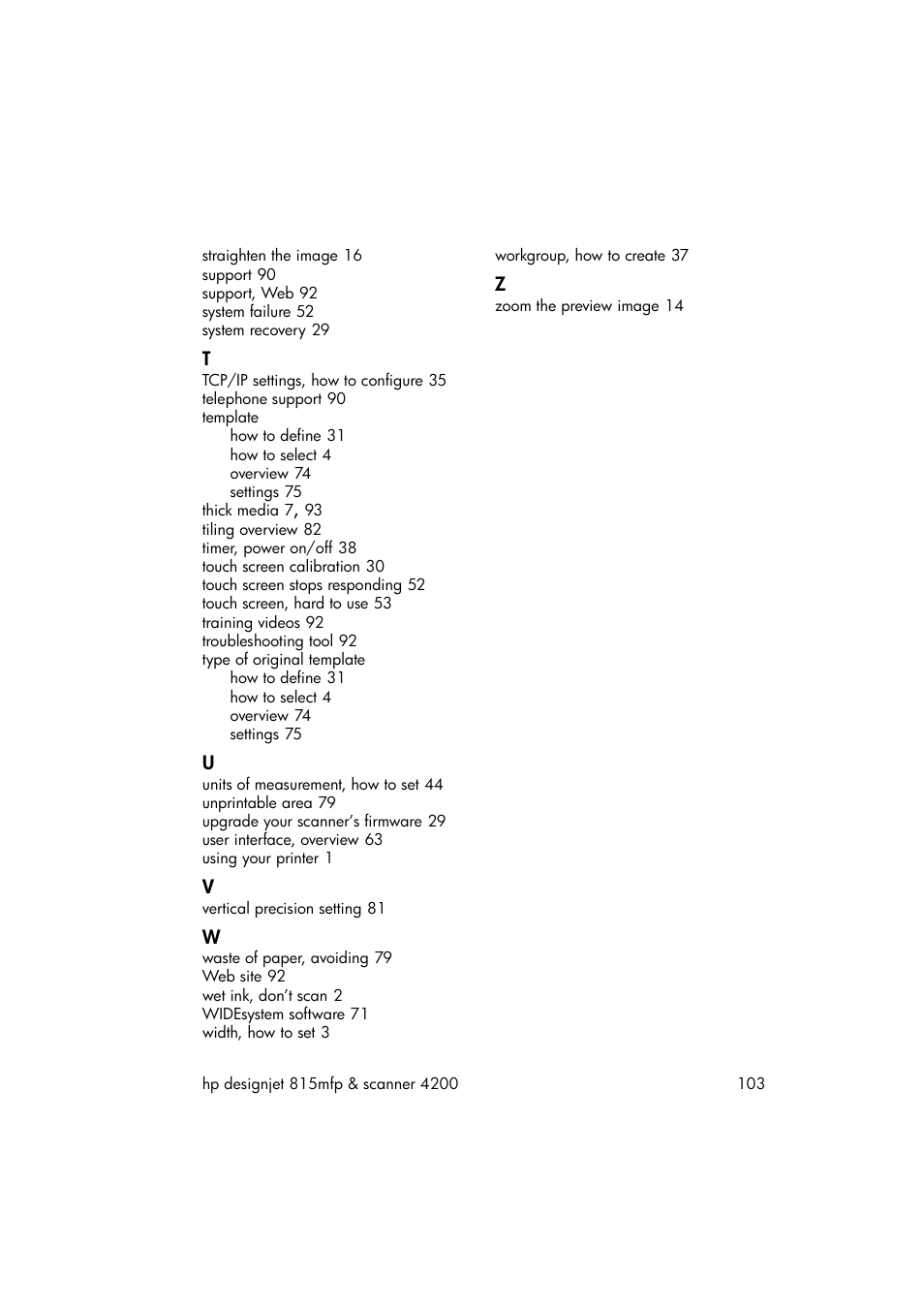 HP 815MFP User Manual | Page 109 / 110