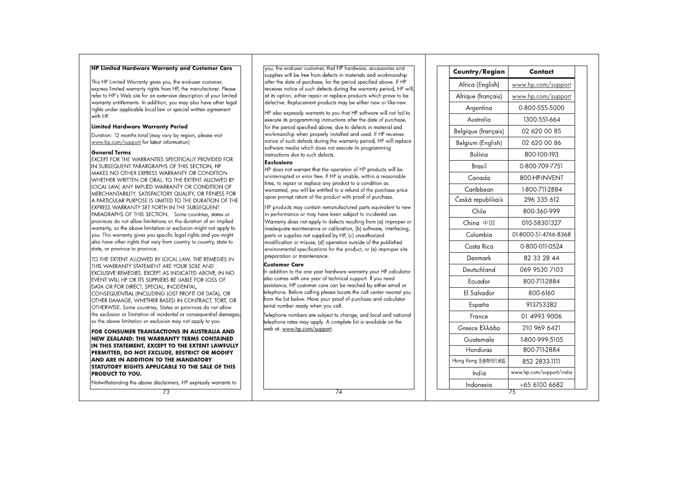 HP SmartCalc 300s User Manual | Page 26 / 27