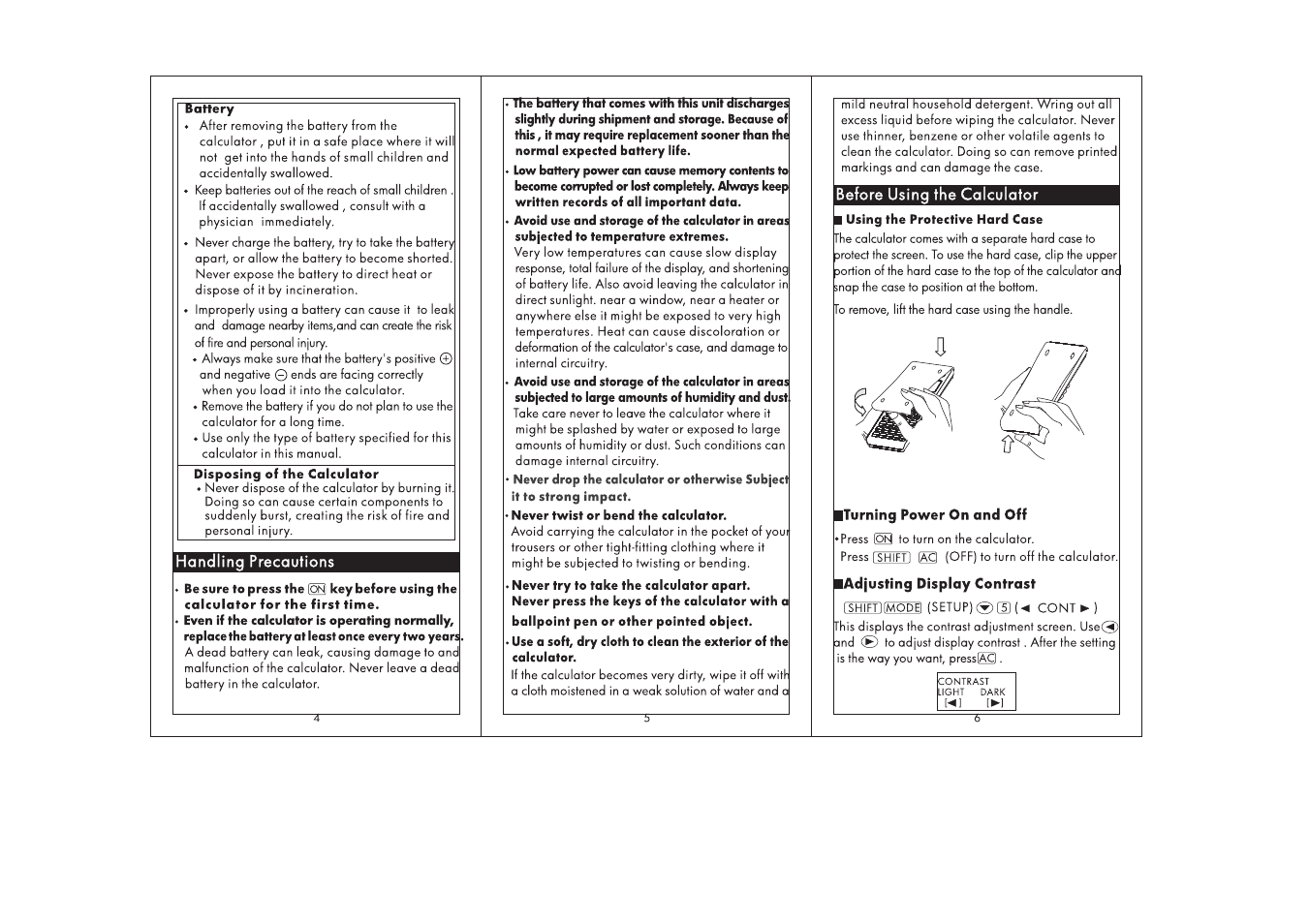 HP SmartCalc 300s User Manual | Page 3 / 27