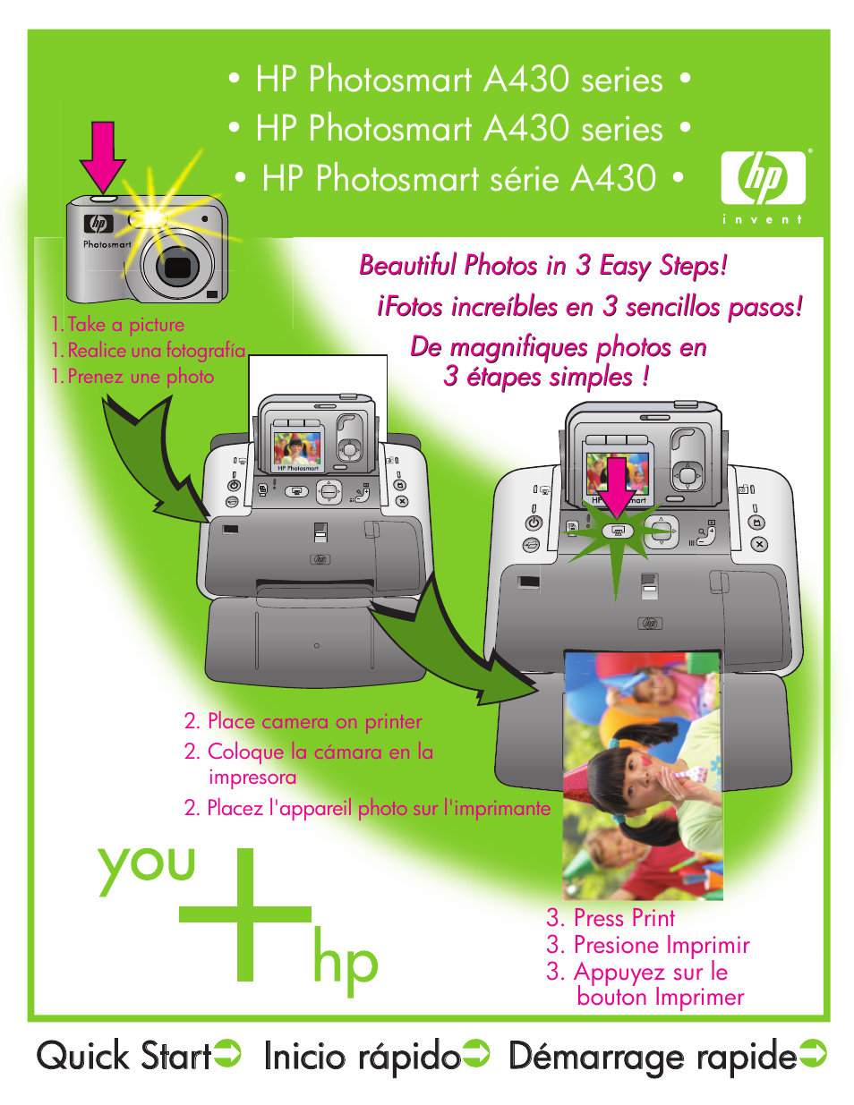 HP Photosmart A430 Series User Manual | 16 pages