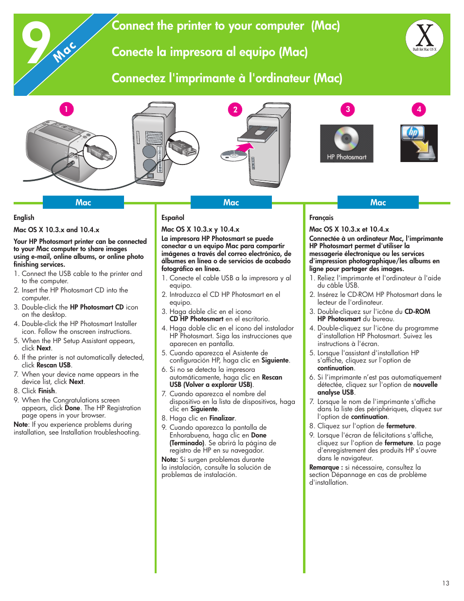 HP Photosmart A430 Series User Manual | Page 13 / 16