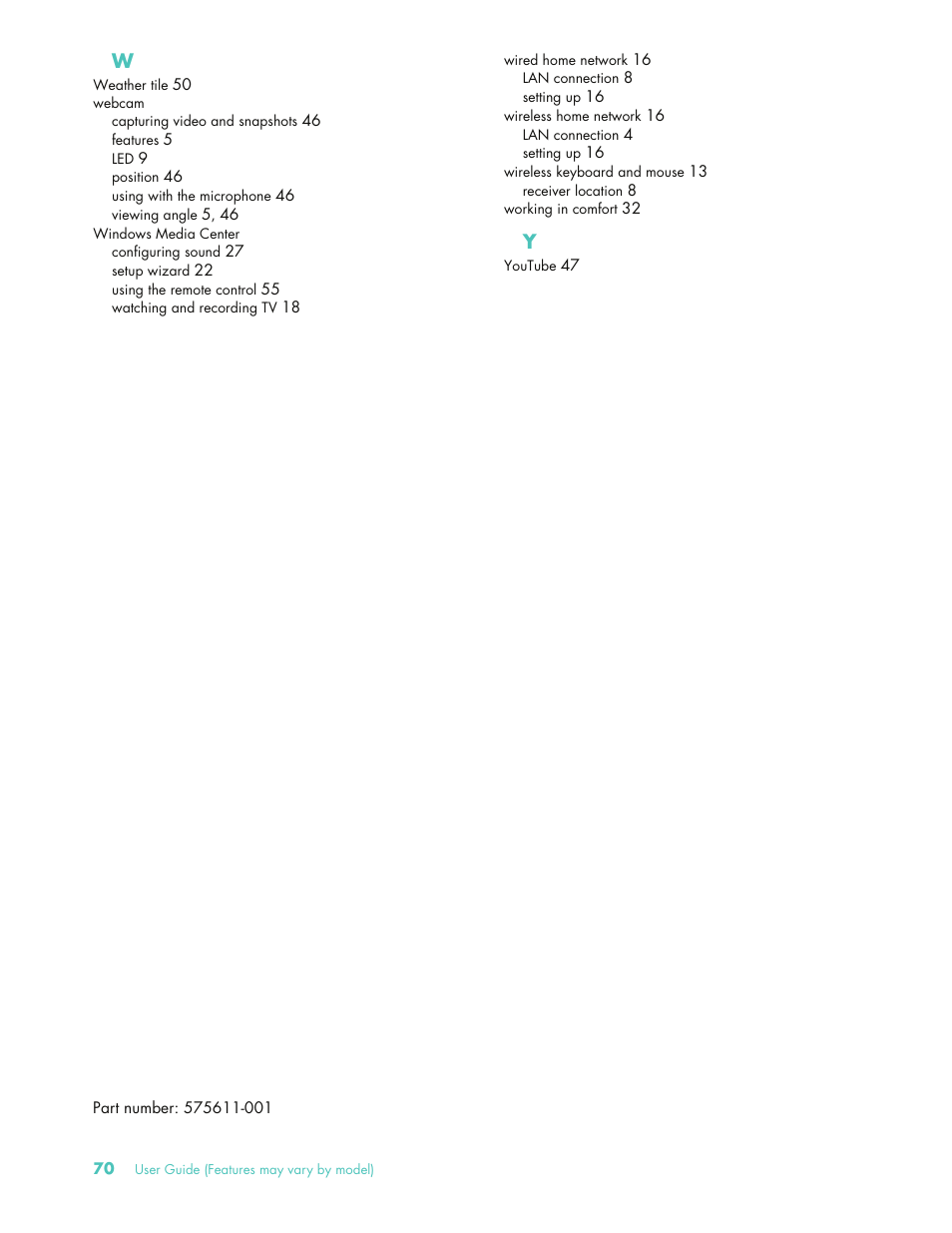 HP 575611-001 User Manual | Page 76 / 76