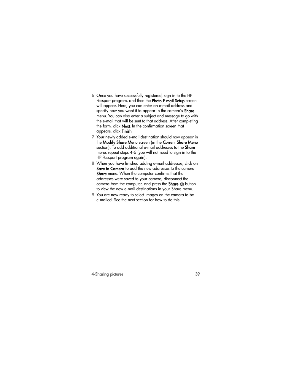 HP PhotoSmart 812 User Manual | Page 39 / 88