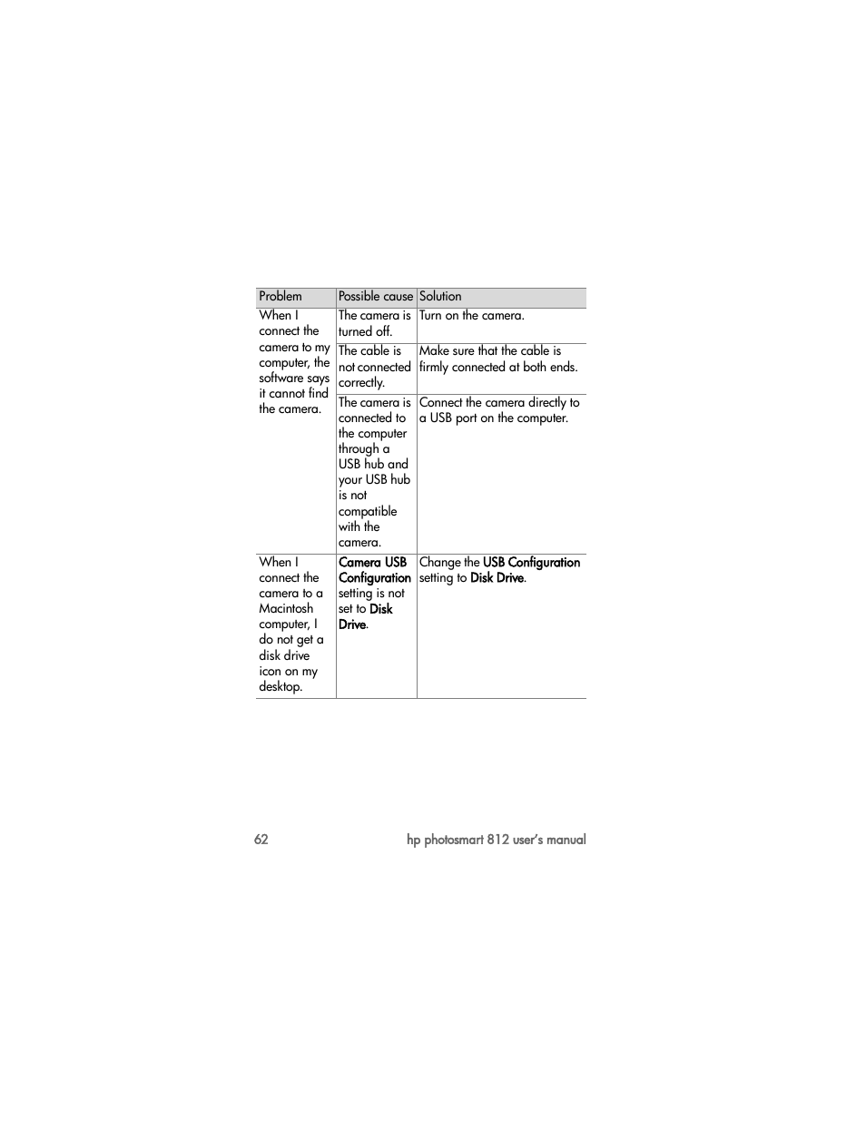 HP PhotoSmart 812 User Manual | Page 62 / 88