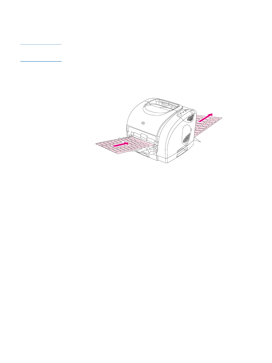 Printing on labels | HP 1500 Series User Manual | Page 39 / 130