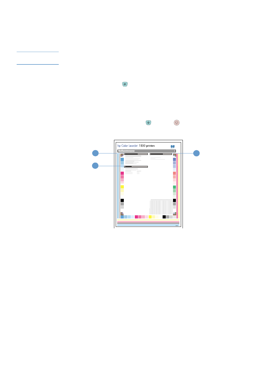 Special pages, Demo page, Configuration page | HP 1500 Series User Manual | Page 52 / 130