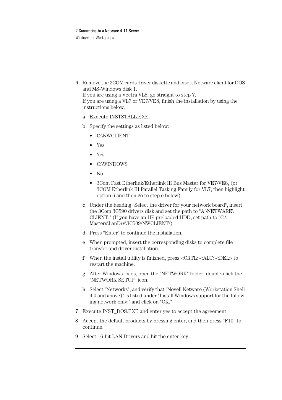 HP 3C509B-TP User Manual | Page 10 / 46