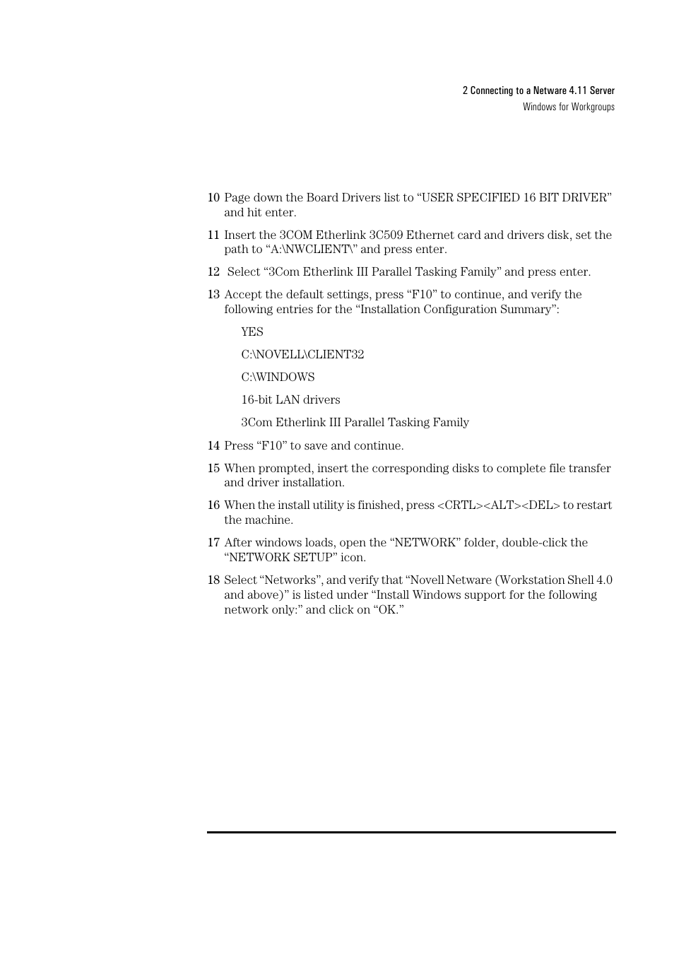 HP 3C509B-TP User Manual | Page 11 / 46