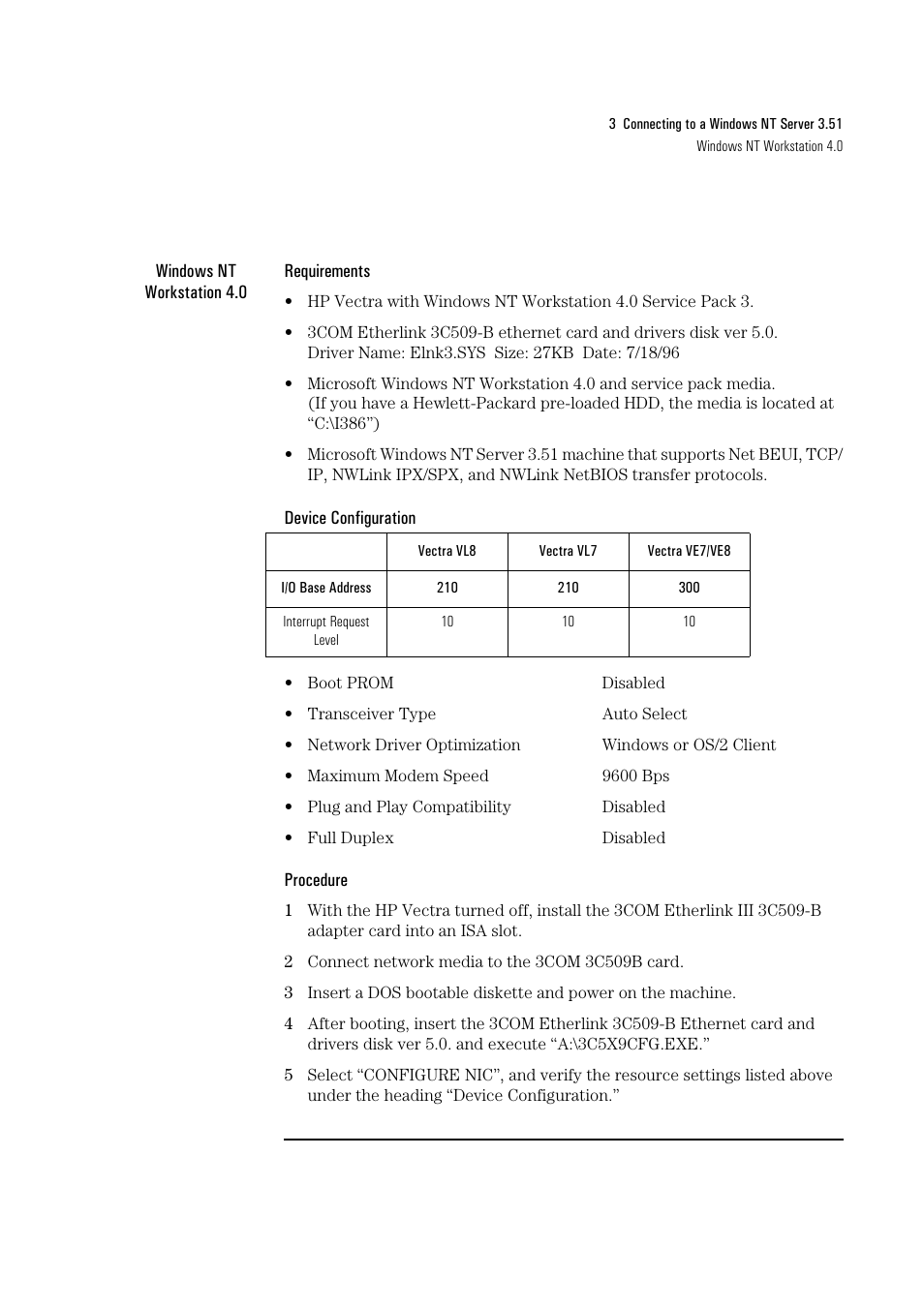 HP 3C509B-TP User Manual | Page 27 / 46