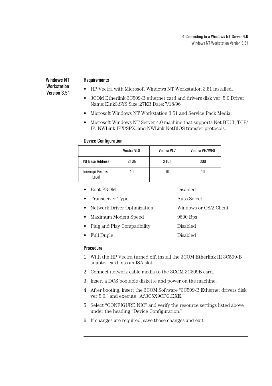 HP 3C509B-TP User Manual | Page 37 / 46