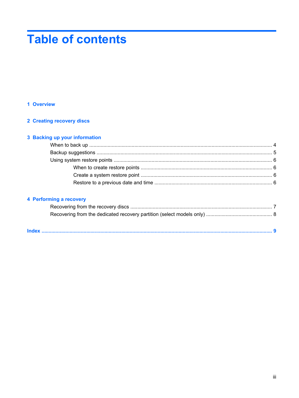 HP CQ45-323TX User Manual | Page 3 / 14