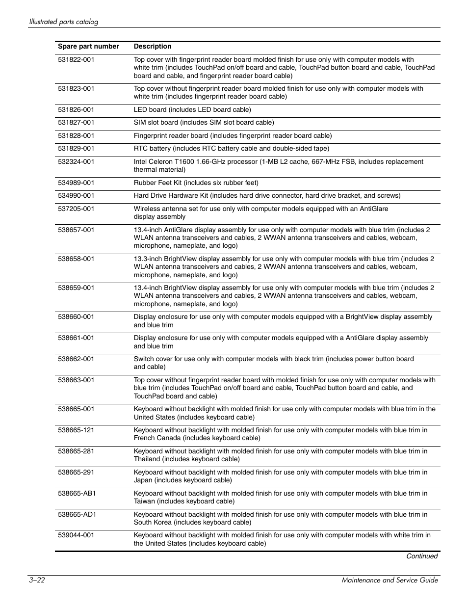 HP 512424-001 User Manual | Page 43 / 154