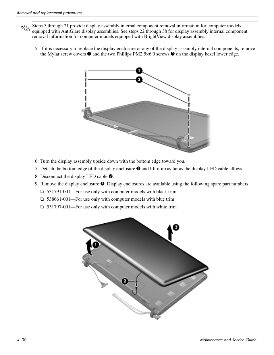 HP 512424-001 User Manual | Page 75 / 154