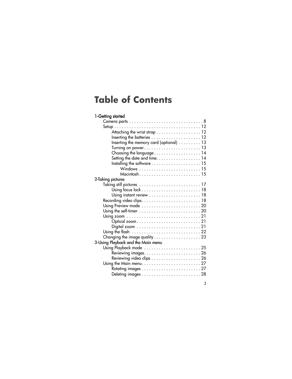 HP Photosmart 620 Series User Manual | Page 5 / 80