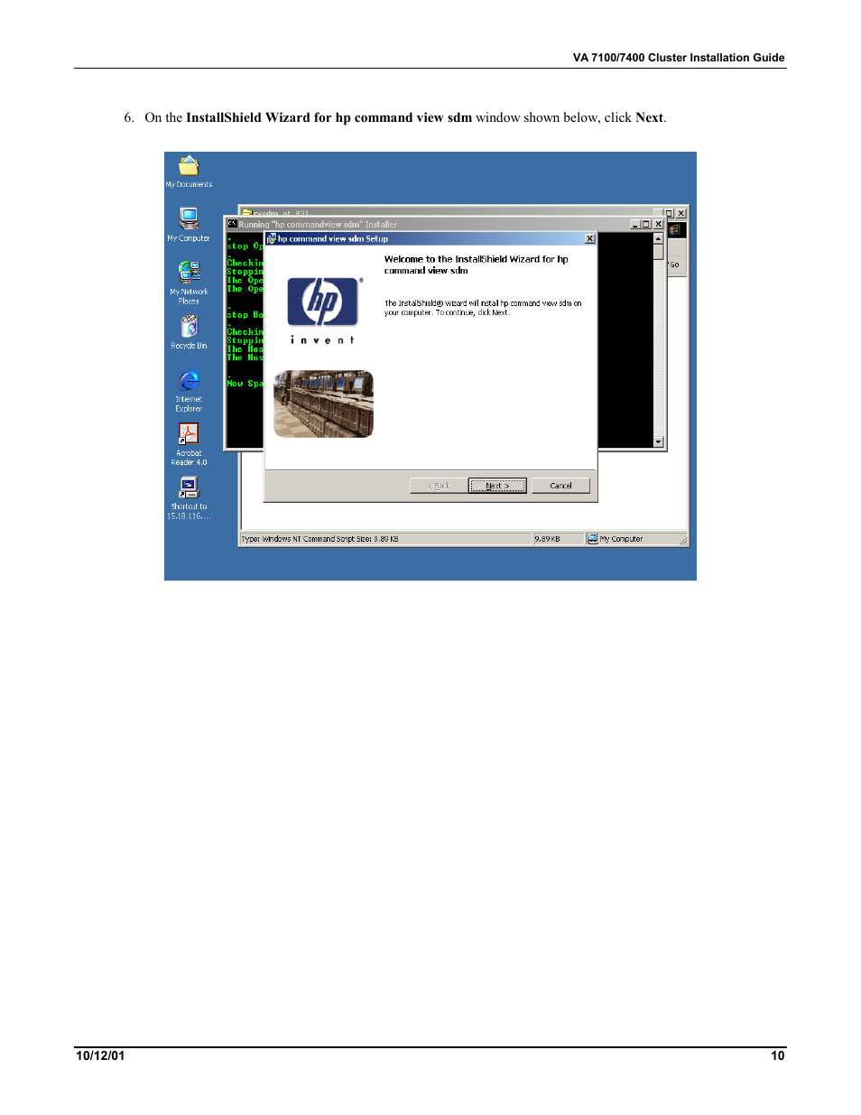 HP VA 7400 User Manual | Page 13 / 52