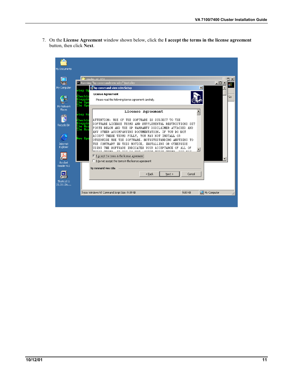 HP VA 7400 User Manual | Page 14 / 52