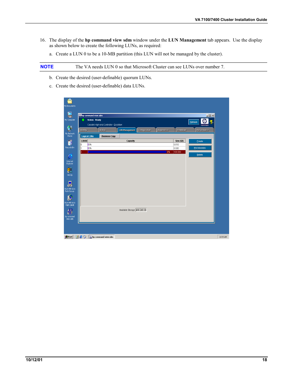 HP VA 7400 User Manual | Page 21 / 52