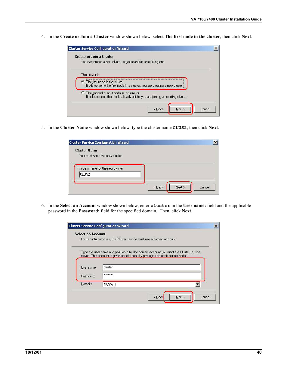 HP VA 7400 User Manual | Page 43 / 52